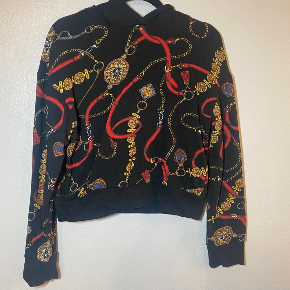 Zara Crop Top Sweatshirt